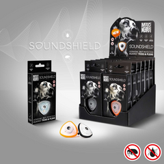 Soundshield - 24/7 Ultrasonic Technology Against Ticks & Fleas - Orange
