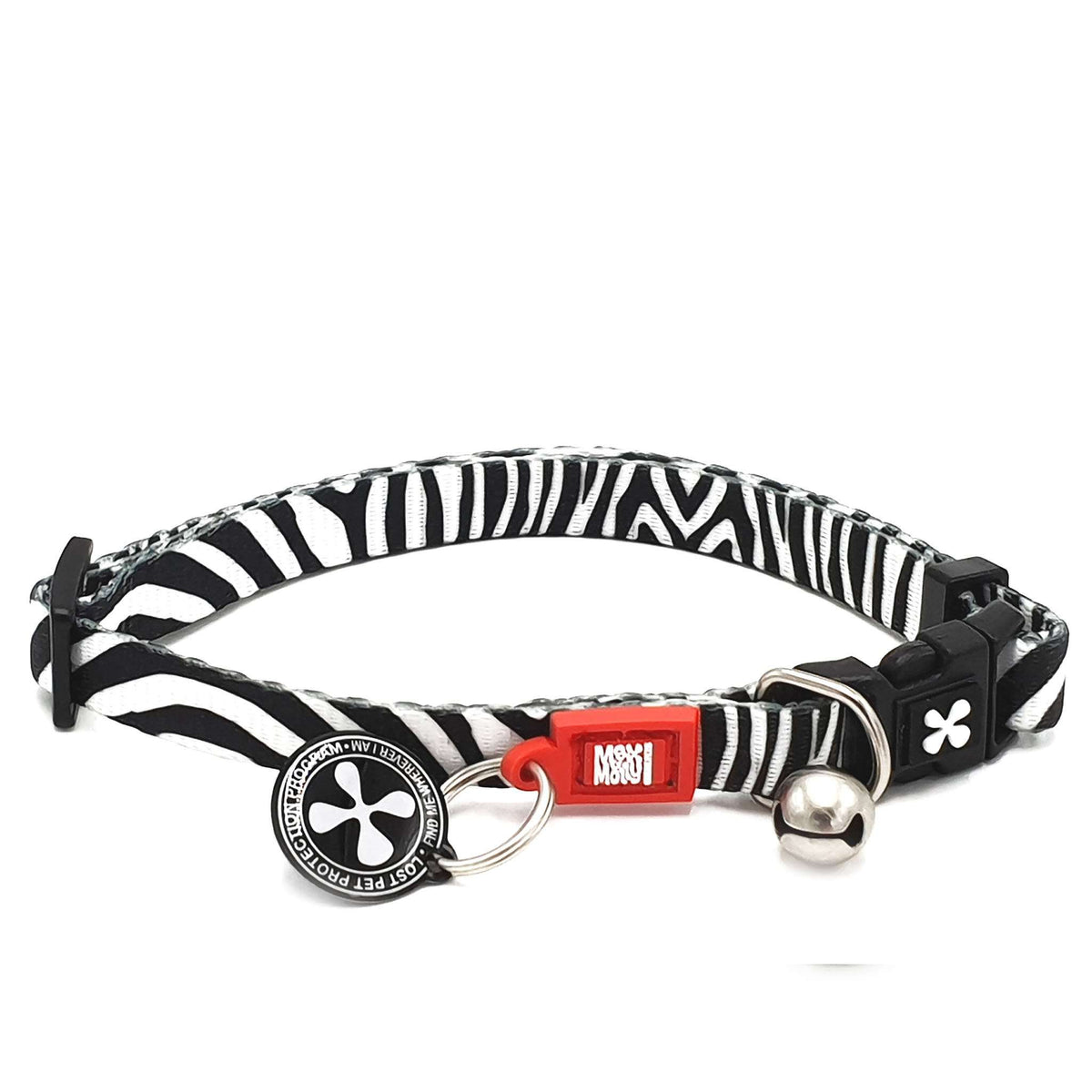 Smart ID Cat Collar - Zebra - Max & Molly Urban Pets